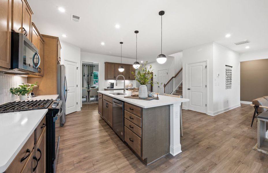 Furnished interior view inside a new home in Berkeley Mill, Cumming (Image 14).