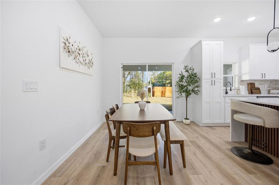 Furnished interior view inside a new home in , Citrus Springs (Image 12).