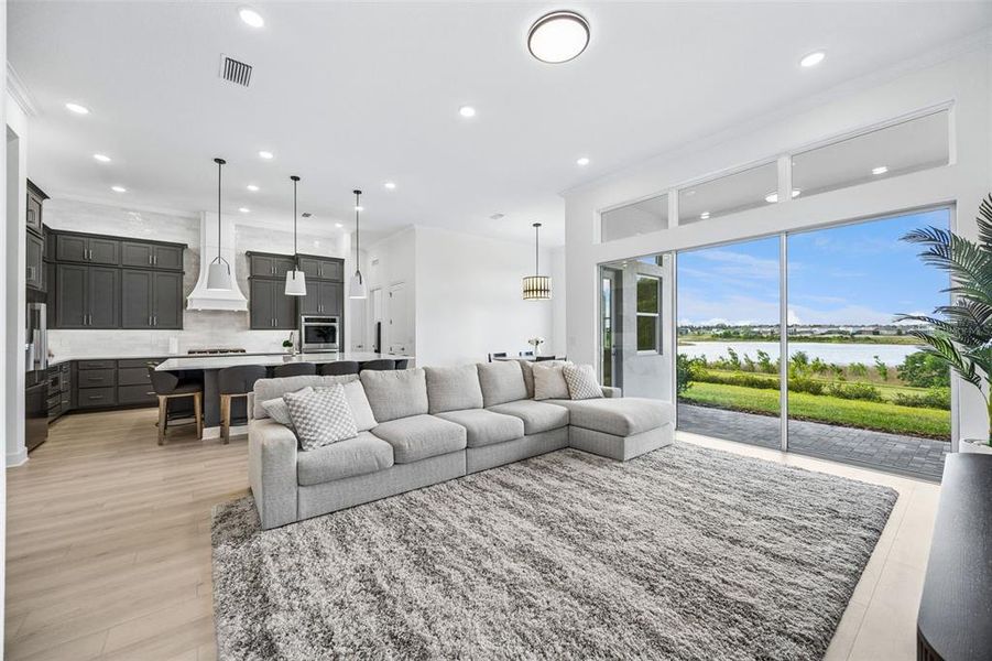 Furnished interior view inside a new home in , Winter Garden (Image 5).