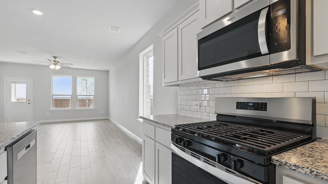 Furnished interior view inside a new home in The Canyons, Keene (Image 6).