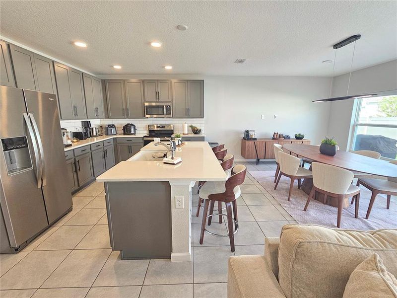 Furnished interior view inside a new home in Eden at Crossprairie, St. Cloud (Image 6).