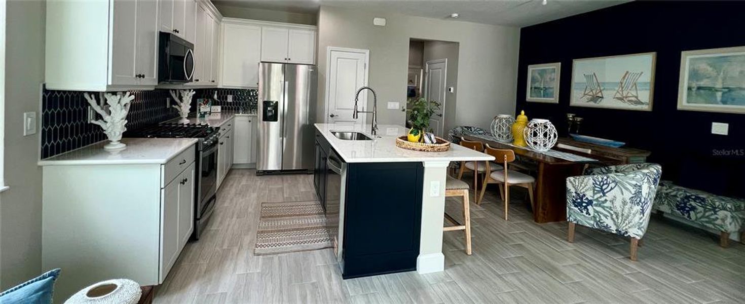 Furnished interior view inside a new home in , Daytona Beach (Image 17).
