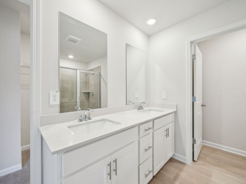 Furnished interior view inside a new home in Hemingway - Reserve Series, Cumming (Image 9).