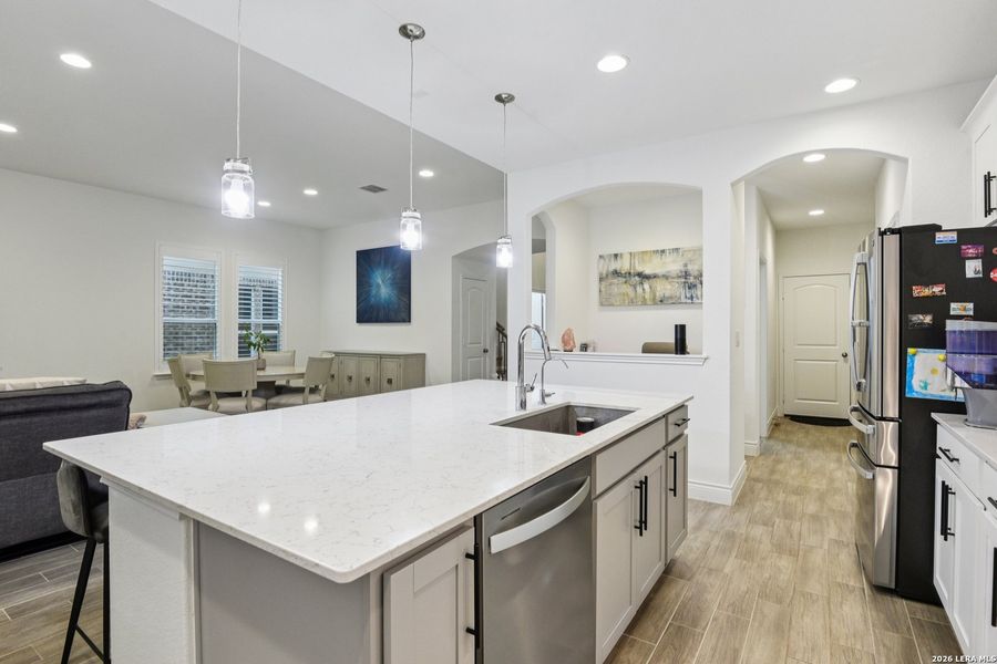 Furnished interior view inside a new home in Davis Ranch, San Antonio (Image 46).