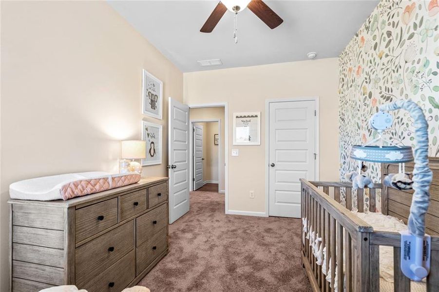 Furnished interior view inside a new home in Johnson Crossing, Cartersville (Image 22).