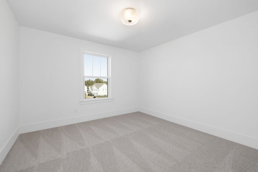 Spacious, unfurnished interior of a new home in Edgewater - The Links, Lancaster (Image 21). Spacious, unfurnished interior of a new home in Edgewater - The Links, Lancaster (Image 21).