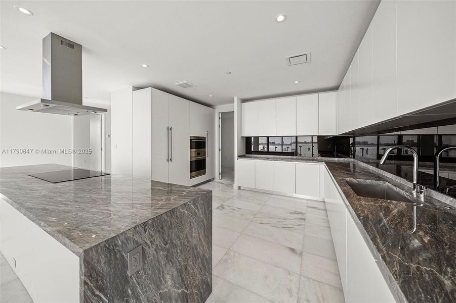 Furnished interior view inside a new home in Missoni Baia, Miami (Image 23).