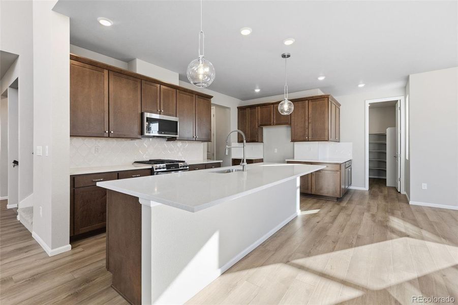 Furnished interior view inside a new home in Talon Pointe, Thornton (Image 13).