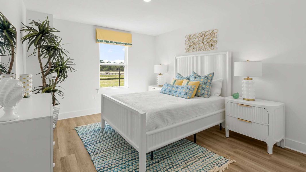 Representative furnished interior of a home built from the Alabaster by D.R. Horton in Colonial East, Panama City Beach (Image 30). Representative furnished interior of a home built from the Alabaster by D.R. Horton in Colonial East, Panama City Beach (Image 30).