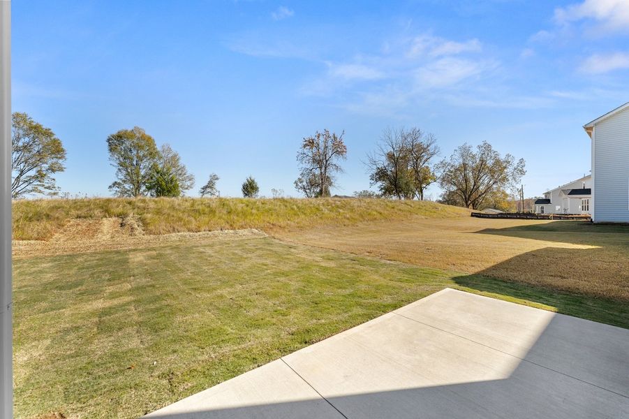Exterior details and patio area of a home in Landmark Commons, Boiling Springs (Image 3).