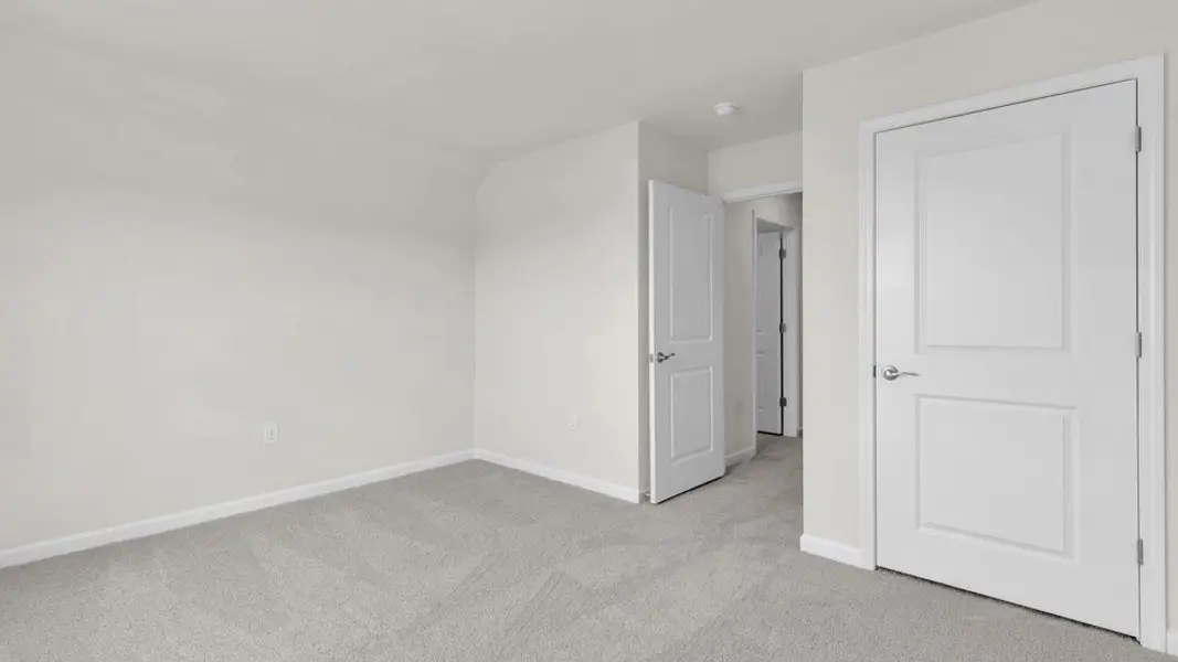 Spacious, unfurnished interior of a new home in The Villas at Kinsley, Jamestown (Image 25). Spacious, unfurnished interior of a new home in The Villas at Kinsley, Jamestown (Image 25).