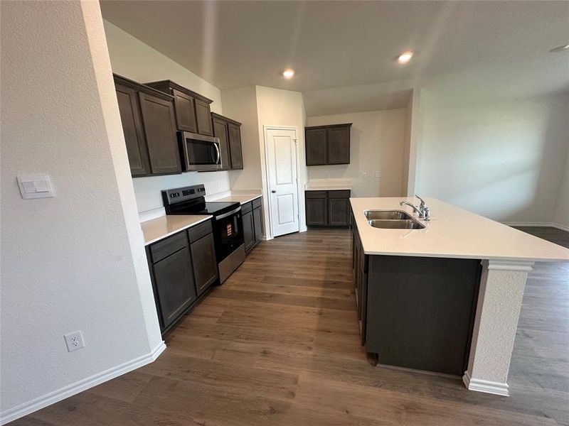 Furnished interior view inside a new home in Cartwright Ranch, Crandall (Image 7). Furnished interior view inside a new home in Cartwright Ranch, Crandall (Image 7).