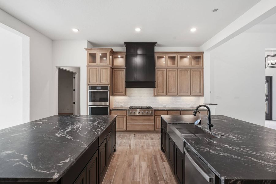 Representative furnished interior of a home built from the Grant by Chesmar Homes in Heimer Estates at Garden Ridge, San Antonio (Image 7).
