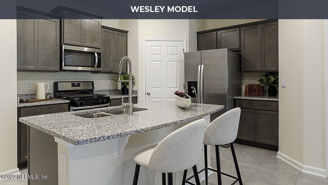 Furnished interior view inside a new home in Bridgewater, St. Augustine (Image 7). Furnished interior view inside a new home in Bridgewater, St. Augustine (Image 7).