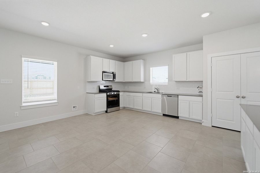 Furnished interior view inside a new home in Red Hawk Landing, San Antonio (Image 9).