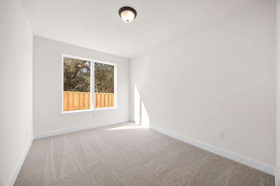 Spacious, unfurnished interior of a new home in Bridgeland, Cypress (Image 26).