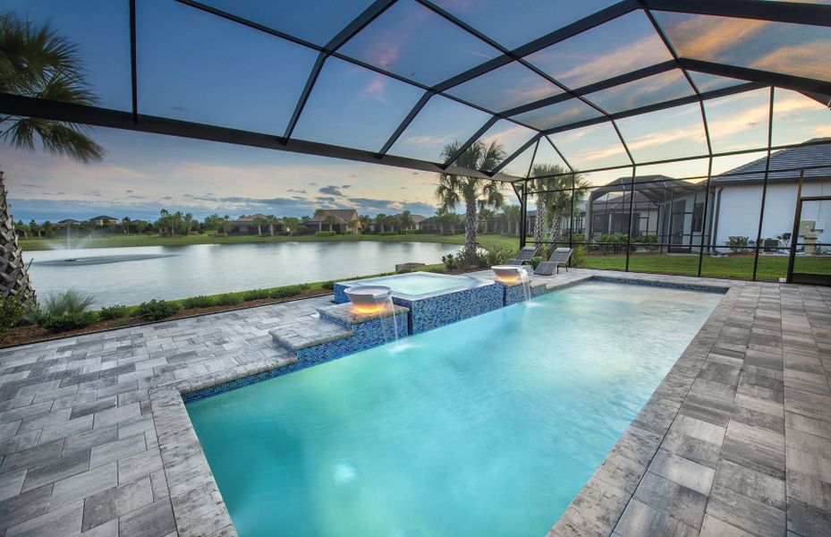 Representative exterior details of a home built from the Stellar by Del Webb in Del Webb Naples, Ave Maria (Image 3).