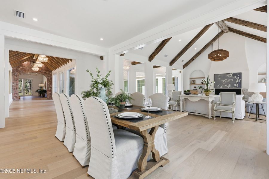 Furnished interior view inside a new home in , Ponte Vedra (Image 74).