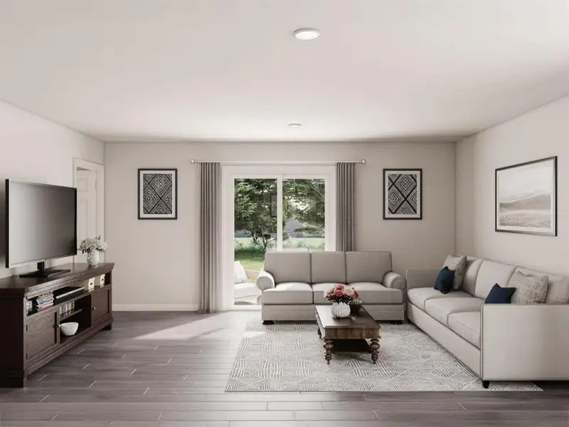 Furnished interior view inside a new home in Still Water Lake, Godley (Image 9). Furnished interior view inside a new home in Still Water Lake, Godley (Image 9).