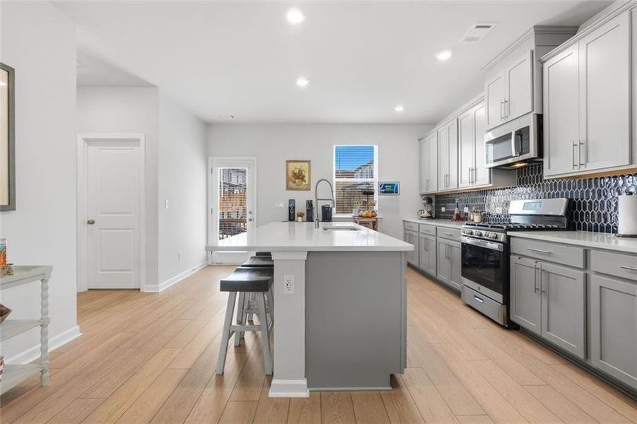 Furnished interior view inside a new home in , Lawrenceville (Image 9).