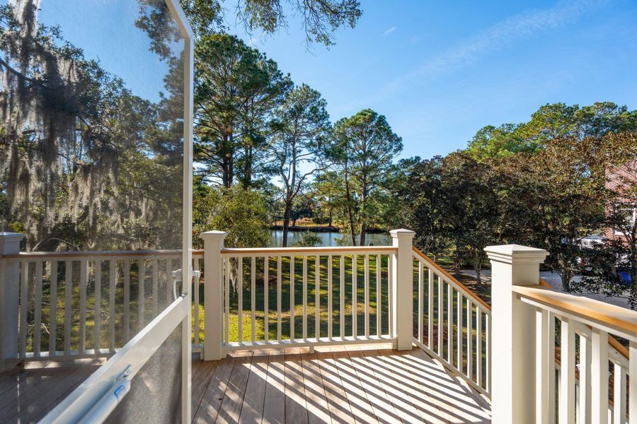 Exterior details and patio area of a home in , Johns Island (Image 34).