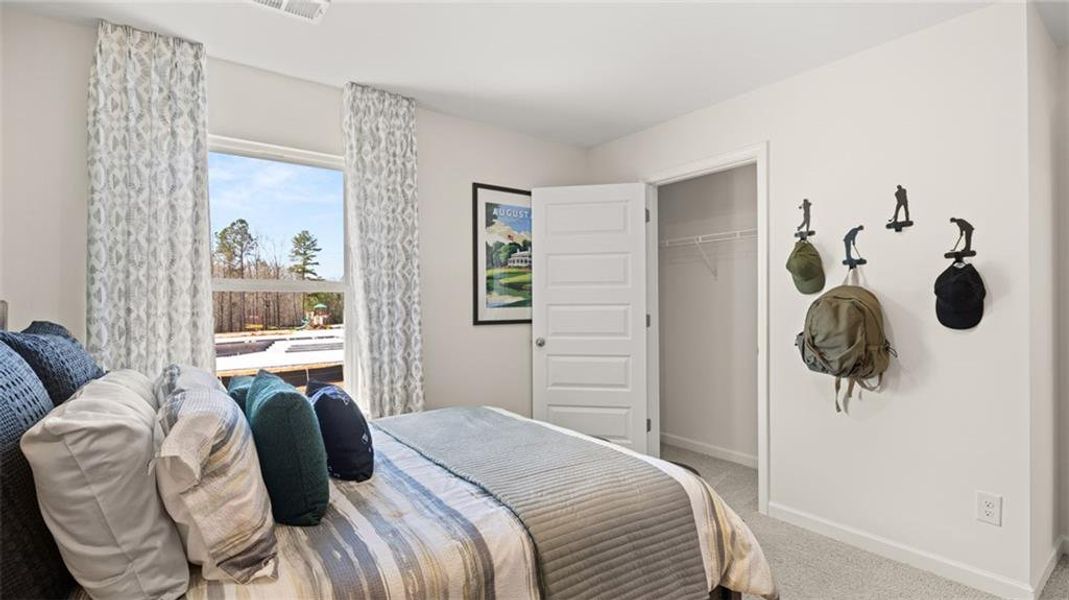 Furnished interior view inside a new home in Kingston Ranch at Lake Oconee, Buckhead (Image 5).