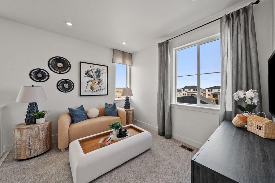 Representative furnished interior of a home built from the 4 by Trumark Homes in Trumark Homes at Tanterra, Parker (Image 17).