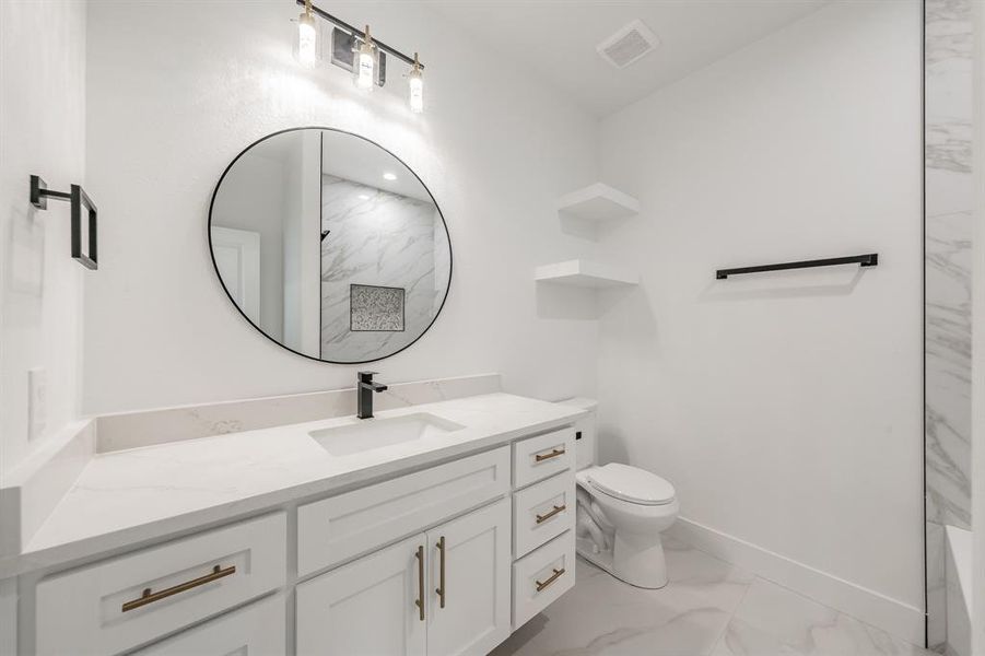 Furnished interior view inside a new home in , Richland Hills (Image 9).