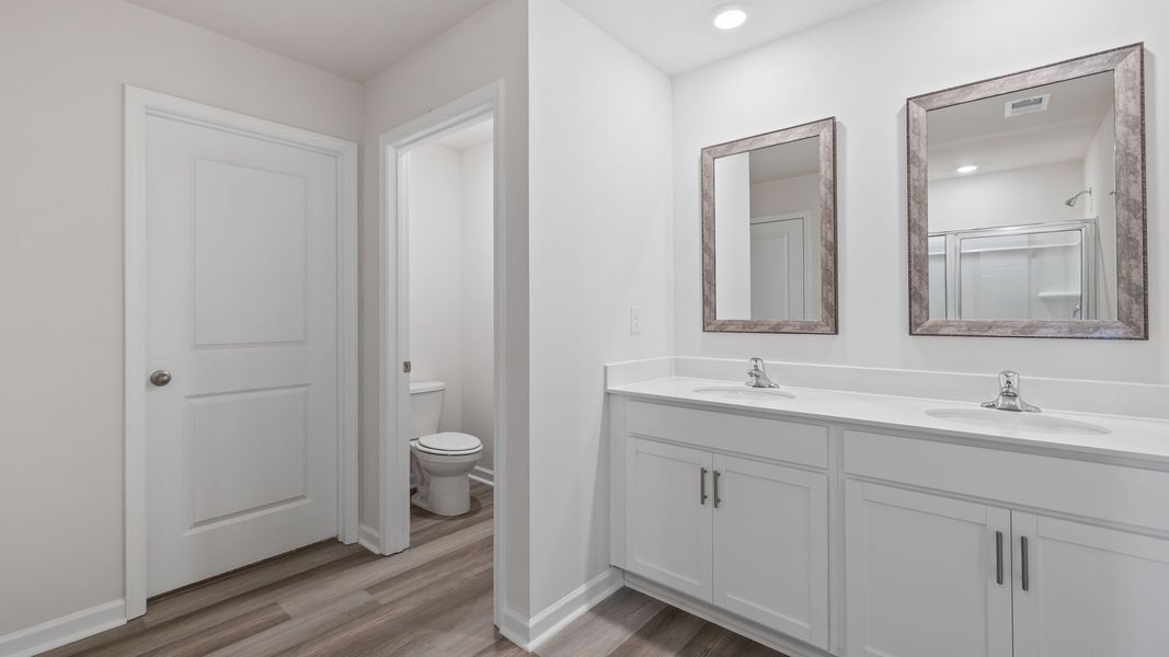 Furnished interior view inside a new home in Durbin Meadows, Fountain Inn (Image 10).