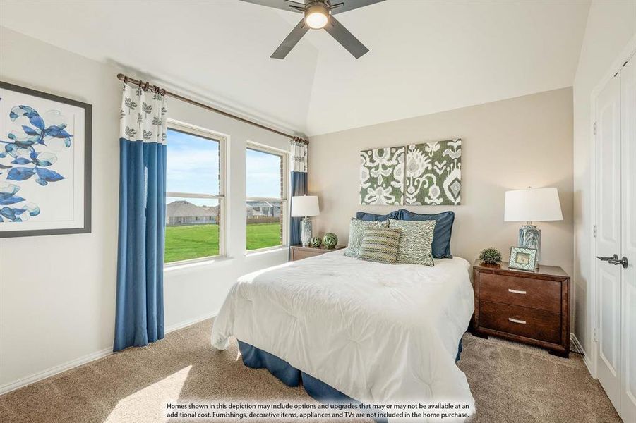 Furnished interior view inside a new home in Eagle Glen 50, Alvarado (Image 28).