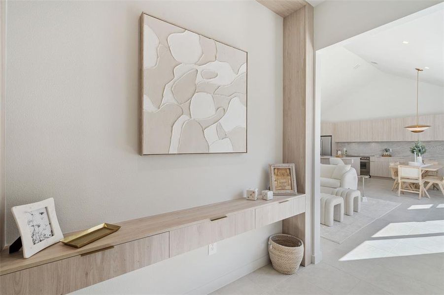 Furnished interior view inside a new home in , Lady Lake (Image 6). Furnished interior view inside a new home in , Lady Lake (Image 6).