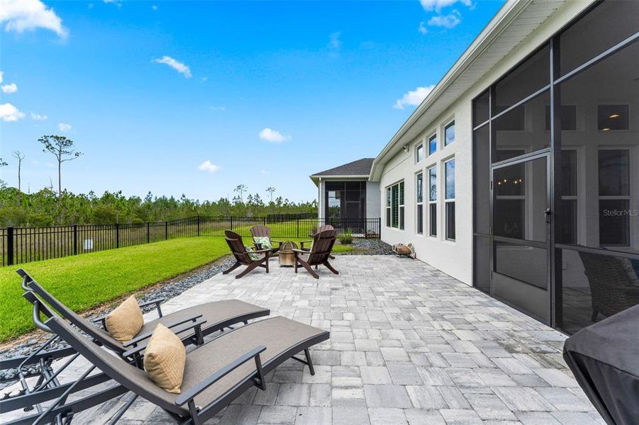 Exterior details and patio area of a home in Mosaic, Daytona Beach (Image 4). Exterior details and patio area of a home in Mosaic, Daytona Beach (Image 4).