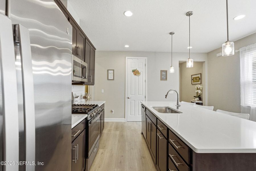 Furnished interior view inside a new home in Verano Creek, St. Augustine (Image 10).