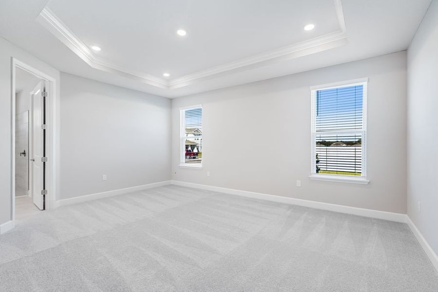 Spacious, unfurnished interior of a new home in Headwaters at Lofton Creek, Yulee (Image 26). Spacious, unfurnished interior of a new home in Headwaters at Lofton Creek, Yulee (Image 26).