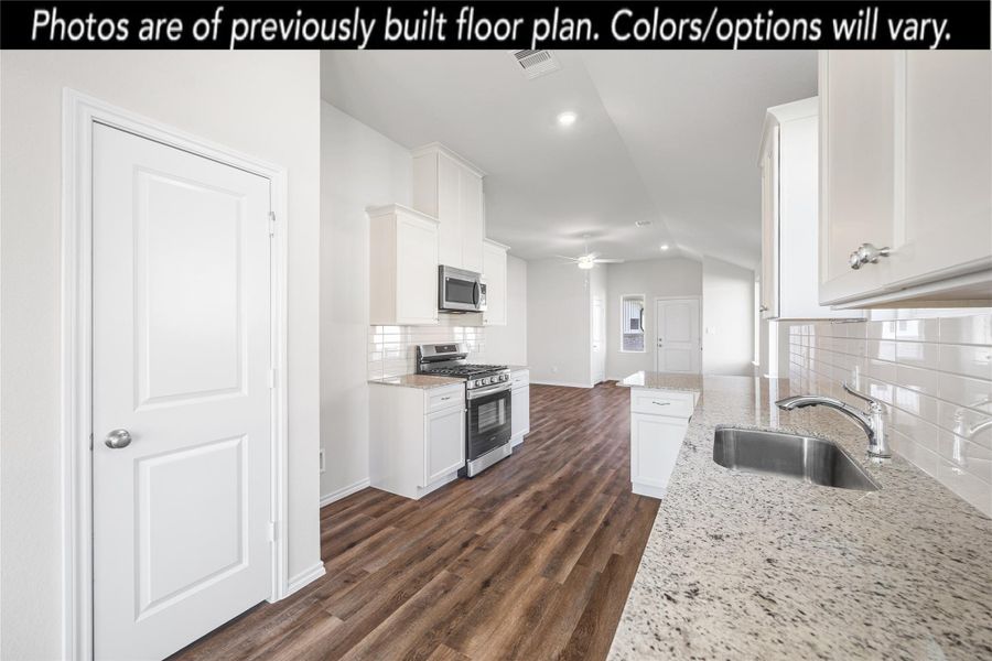 Furnished interior view inside a new home in The Enclave at Spring Branch, Montgomery (Image 10).