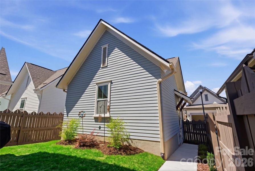 Exterior details and patio area of a home in , Fort Mill (Image 27).