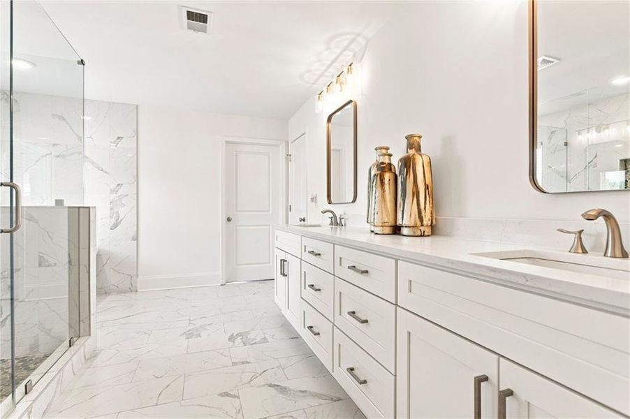 Furnished interior view inside a new home in , Conyers (Image 19).