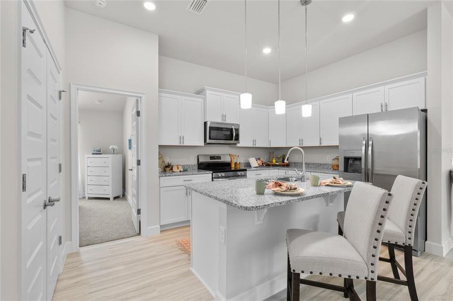 Furnished interior view inside a new home in , Newberry (Image 6). Furnished interior view inside a new home in , Newberry (Image 6).