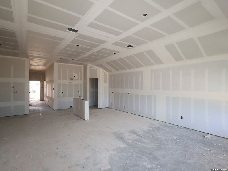 In-progress construction of a new home in Meadows at Clear Springs, New Braunfels, TX (Image 25).