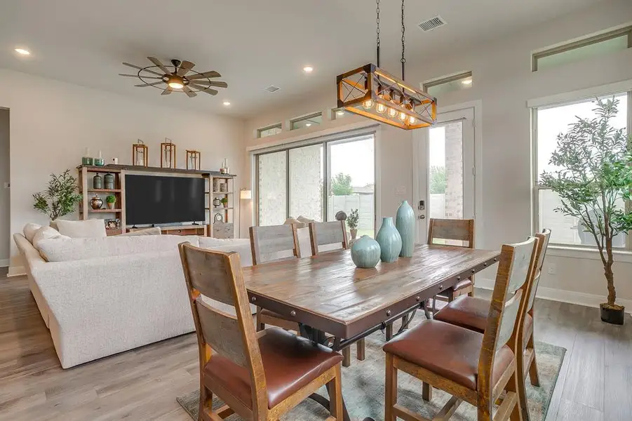 Furnished interior view inside a new home in , Argyle (Image 16).