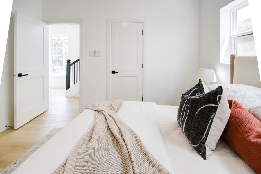 Yall need to see into this first floor bedroom closet - its BIG!