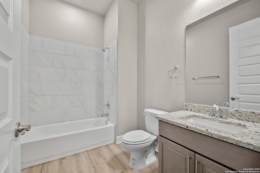 Furnished interior view inside a new home in Ventana, Bulverde (Image 6).