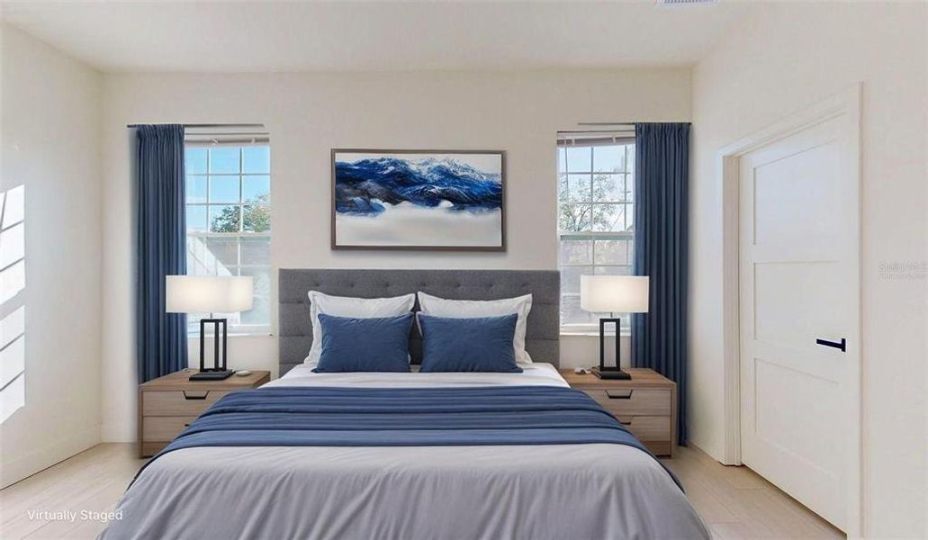 Furnished interior view inside a new home in , Tampa (Image 42).