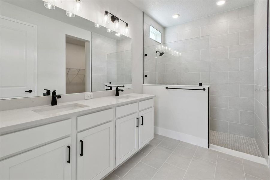 Furnished interior view inside a new home in Chapel Crossings - Garden Series, Wesley Chapel (Image 8).