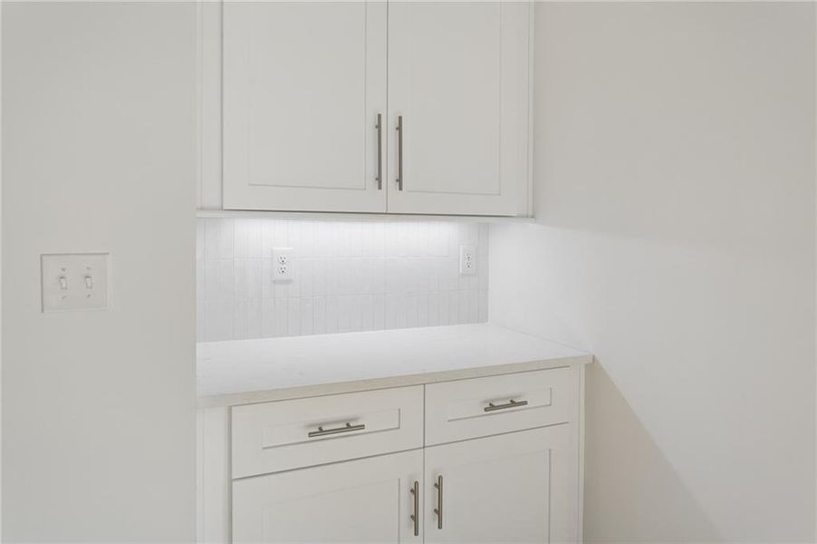 Close-up of interior finishes inside a home in , Atlanta (Image 12).