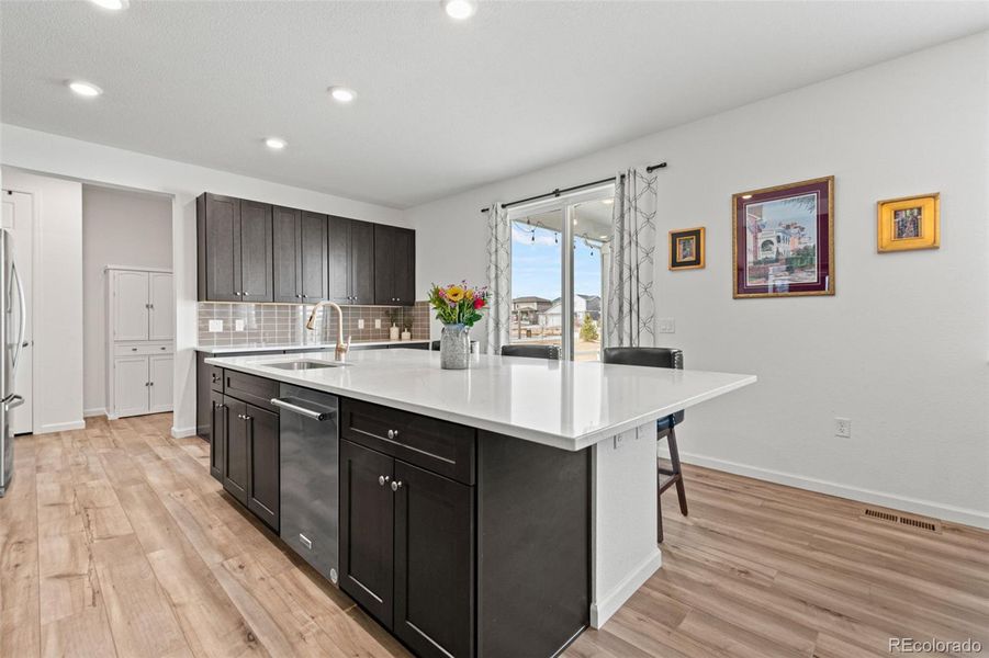 Furnished interior view inside a new home in , Parker (Image 32).