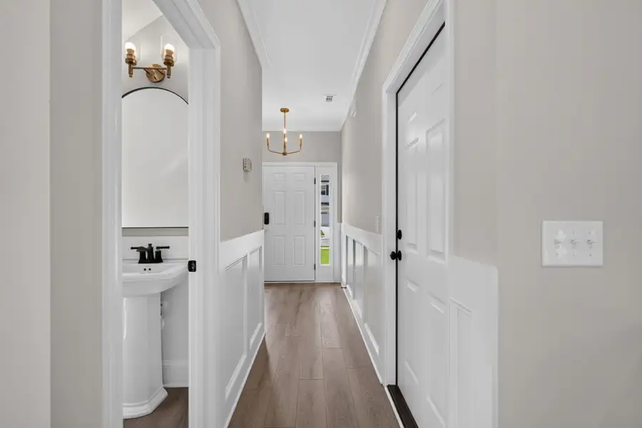 Edisto Entry Hall with Powder Bath Edisto Entry Hall with Powder Bath