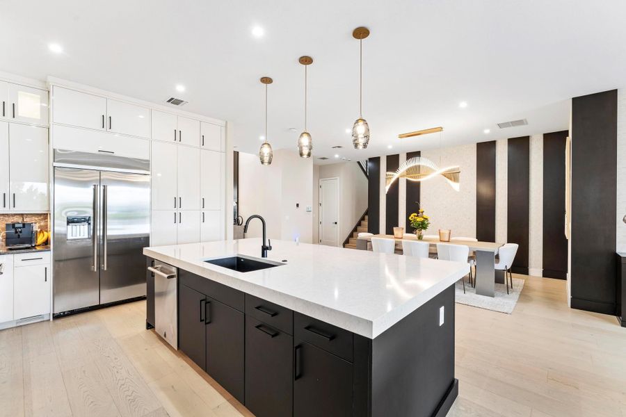 Furnished interior view inside a new home in , Palm Beach Gardens (Image 16).