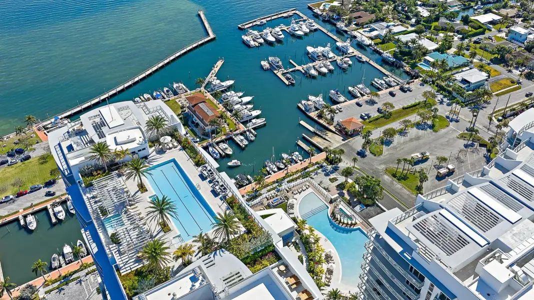 Lake Park Harbor Marina - Aerial Lake Park Harbor Marina - Aerial