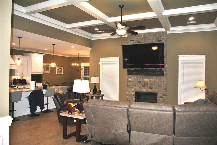 Furnished interior view inside a new home in , Kathleen (Image 5).